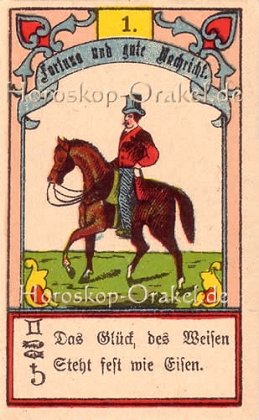 Der Reiter ist Ihr Singlehoroskop