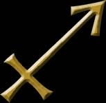 Astrologisches Symbol Sternzeichen Schütze