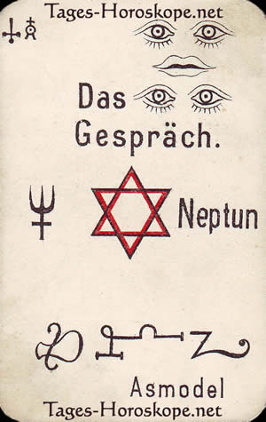 Tageshoroskop für heute, das Gespräch