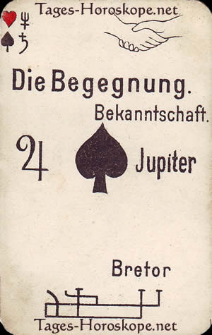 Tageshoroskop für heute, die Begegnung
