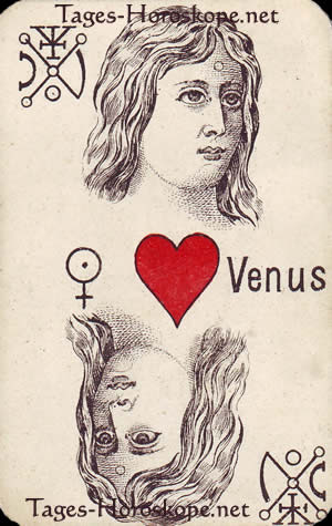 Tageshoroskop für heute, die Venus
