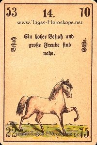 Kabbalahoroskop das Pferd