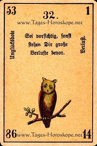 Kabbalahoroskop die Eule