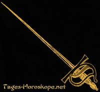 Der Degen Kabbala Tageshoroskop Frau Heute
