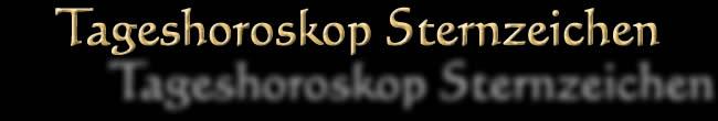 Tageshoroskop für heute